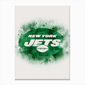 New York Jets Painting Canvas Print