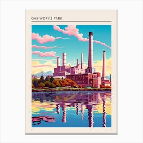 Gas Works Park Seattle Canvas Print