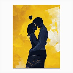 Love Is In The Air, Valentine's Day Series Canvas Print