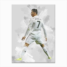 Cristiano Ronaldo Real Madrid Canvas Print