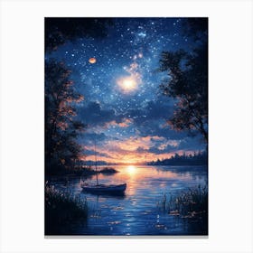 Starry Night 188 Canvas Print