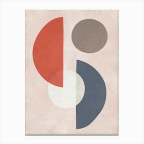 Expressive circles 5 Canvas Print