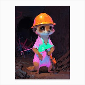 Meerkat 8 Canvas Print