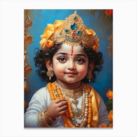 Krishna 3 Canvas Print
