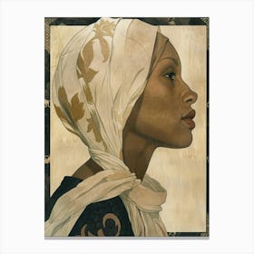 'Muslim Woman' 1 Canvas Print