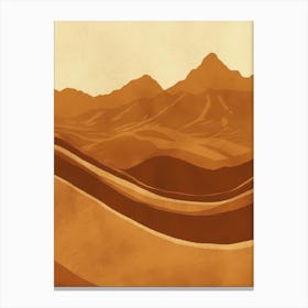 Desert Landscape 46 Canvas Print