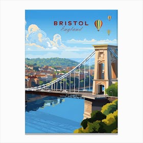 Bristol Poster Copy Canvas Print