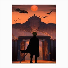 Naruto Uzumaki Boruto Canvas Print