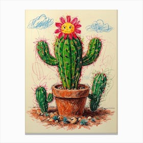 Cactus 1 Canvas Print