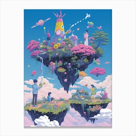 Sky Island Canvas Print