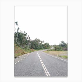 Road In Philippines Canvas Print