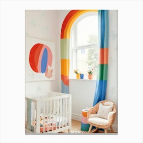 Rainbow Nursery 1 Canvas Print