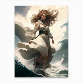 Poseidon's Muse (1) Canvas Print