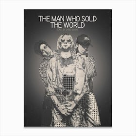 The Man Who Sold The World Cover By Nirvana Song By David Bowie Canvas Print