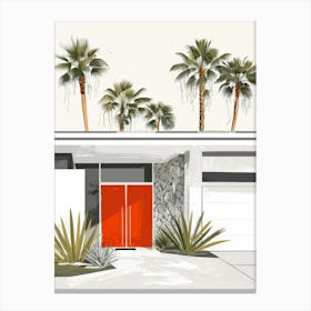 Palm Springs Home 2 Canvas Print