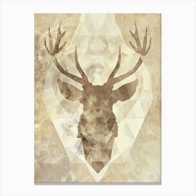 Deer Head Canvas Art 2 Canvas Print