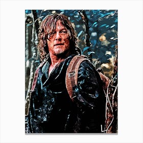 the Walking Dead Season Canvas Print
