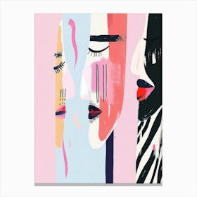 Portrait Of Women 5 Canvas Print