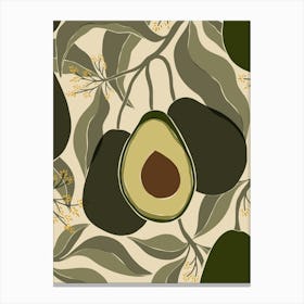 Avocados Canvas Print