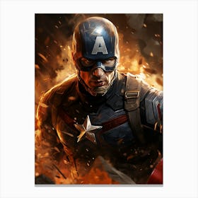 Captain America 41 Canvas Print