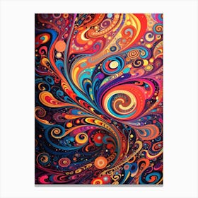 Abstract Painting Print   Canvas Print