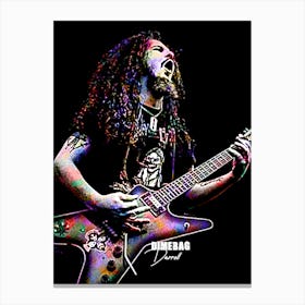 Dimebag Darrell Canvas Print