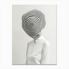 Woman'S Head 7 Canvas Print