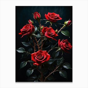 Red Roses Canvas Print