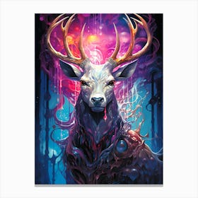 Deer Fantasy Canvas Print