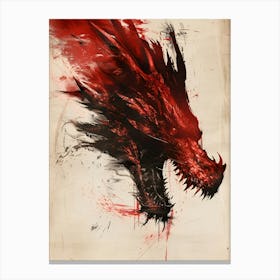 Dragon Head 1 Canvas Print