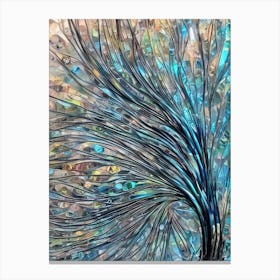 Branches And Crystals Canvas Print