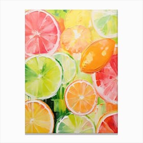 Citrus Slices 4 Canvas Print