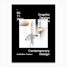 Graphic Design Archive Poster 29 Canvas Print