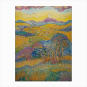 Sunset In The Valley 9 Canvas Print