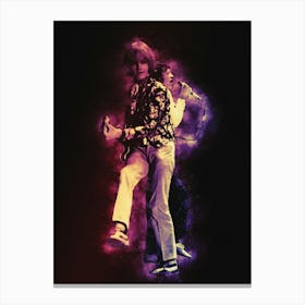 Spirit Of Brian Jones & Mick Jagger Canvas Print