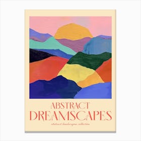 Abstract Dreamscapes Landscape Collection 63 Canvas Print