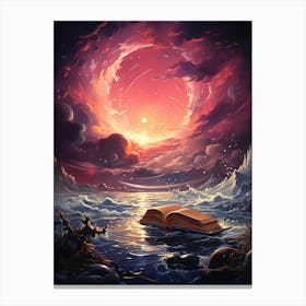 Book Of The Ocean Canvas Print