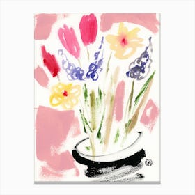 Floral Composition Canvas Print