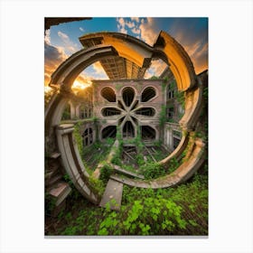 Abandoned Building Canvas Print