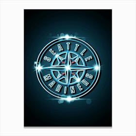 Seattle Mariners Logo Canvas Print