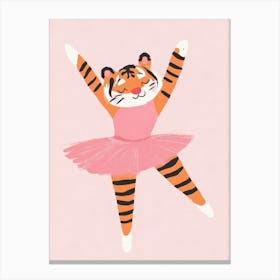 Tiger Ballerina Canvas Print