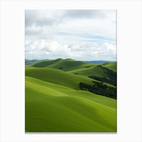 Green Hills - Green Hills Stock Videos & Royalty-Free Footage 1 Canvas Print