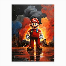 Mario Bros 5 Canvas Print