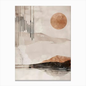 Abstract Landscape Painting 3 Canvas Print