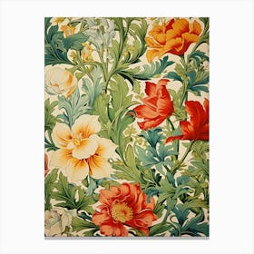 Floral Wallpaper 353 Canvas Print