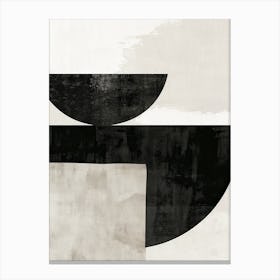 Troms Stone Park Bauhaus Minimalist Canvas Print