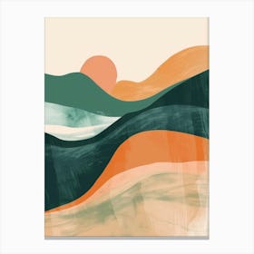 Abstract Landscape Painting 4 Canvas Print