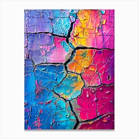 Cracks In The Wall Canvas Print