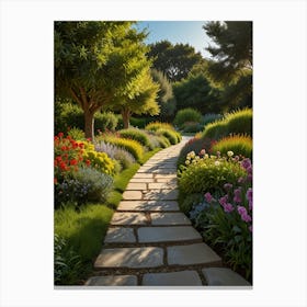 Garden Path 6 Canvas Print