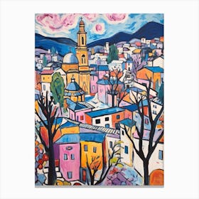 Turin Italy 1 Fauvist Painting Canvas Print